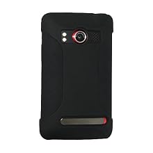 Amzer Silicone Skin Jelly Case for HTC EVO 4G (Black)