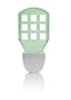 Leviton 49563-WIN-Green LED Decorative Shade Night Light