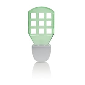 Leviton 49563-WIN-Green LED Decorative Shade Night Light