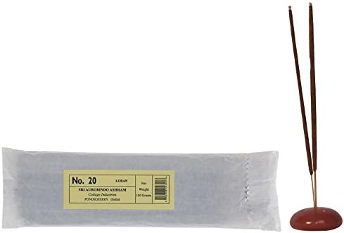 Cottage Industries (Unit Of Sri Aurobindo Ashram) High Quality Loban Incense Sticks(200Gms) - Set Of 2