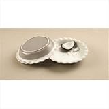 Quality Etch 9.5" Pie Plate - Sand By Corningware
