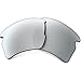 Oakley Flak 2.0 XL Replacement Lens Chrome Iridium Polarized, One Size