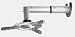 PM103 Universal Projector Wall Mount Bracket Telescopic for All Projectors Tilt &Swivel