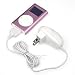Apple Ipod Classic, Video, Nano, Touch, Photo, U2, Mini Accessory Bundle - Car Cassette Tape + Rapid Home Travel Ac Charger