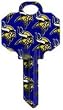 Minnesota Vikings Schlage SC1 House Key