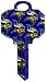 Minnesota Vikings Schlage SC1 House Key