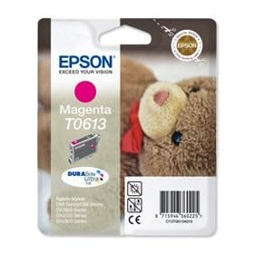 Epson Original T061340  Magenta Ink Cartridge for Stylus D68/D88/DX3800/DX4200/DX4800 (Teddy)