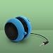 iPod nano 5G 5TH Generation 8GB and 16GB Nano CHROMATIC Blue Cylindrical Portable MP3 Player Speaker System From Keep Talking Accessories