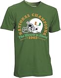 1983 Miami Hurricanes NCAA Football National Champions S/S T-Shirt