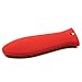 Premium Large Red Silicone Hot Handle Holder for Cast Iron Skillets, Pans, Frying Pans & Griddles, Metal and Aluminum Cookware Handles By Kuche Chef