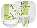 Corelle Square 16-Piece Dinnerware Set, Service for 4, Rivage