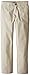 Nautica Boys' Uniform Flat Front Twill Pant