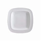 White Squares Dessert/Salad Plate