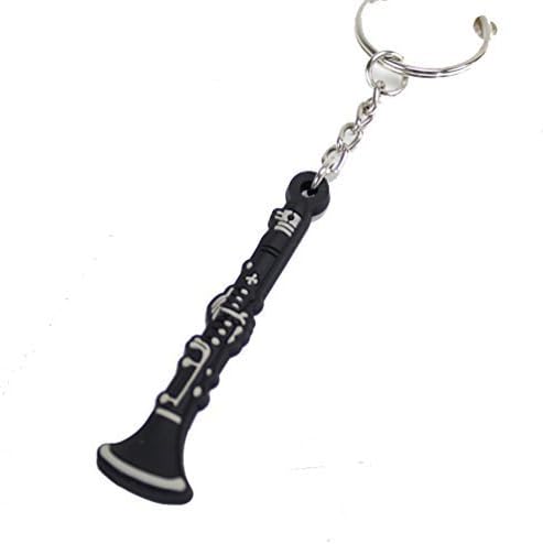 Gunking Clarinet Keychain Clarinet Key Chain Keyring