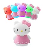 Related Top Seller of Automatic LED Night Light Plug-In Low Energy Hello Kitty Girls Colour 3D Large Mood Night Table Desk Lamp Light - New - 9 Inches Tall