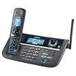 Uniden DECT 6.0 2 Line Cordless Digital Answering System With Dual Keypad On-Base DECT4066