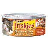 Friskies Senior Tender Cuts Chicken And Tuna Dinner Canned Cat Food