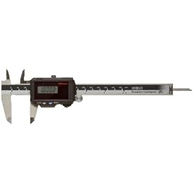 Mitutoyo 500-784, IP67 Solar Digimatic Caliper, 0 - 6/150mm, .0005/0.01mm, Non-Output