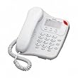 Binatone Lyris 110 Telefono fisso con filo colore bianco con indicatore luminoso