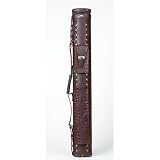 Leather Case 2 Cue Color: Black