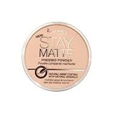 Rimmel face make-up pressed powder stay matte peach glow