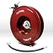 Alemite 8078-B Heavy-Duty Hose Reel, 50' Hose Length, 1/2" NPTF Inlet, 3/8" NPTF Outlet, 6000.0 psi Max, 1/2" NPTF Inlet x 3/8" NPTF