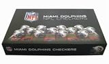 Miami Dolphins NFL Checker Set