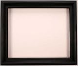 Soft Black Picture Frame-Solid Wood-413