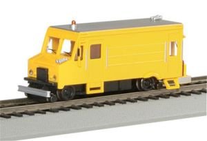Bachmann Rail Detector Step Van with High Railers Powered HO Scale-image