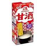 森永製菓 甘酒1000ml紙パック×12(6×2)本入×(2ケース)