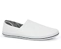 Herren Flache Runde Spitze Pump Gents Slip-on Segeltuch TurnSchuhe Deck Schuhe Größe