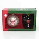 San Diego Padres Double Ornament Set