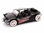 Meyers Manxter 2+2 VW 1/24 W/ Surfboard Black w/ Flames