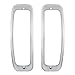 United Pacifc Billet Aluminum Tail Light Bezels For 1966-77 Ford Bronco - Clear Anodized