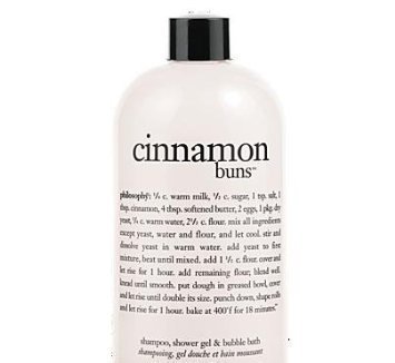cinnamon buns | shampoo, shower gel & bubble bath | philosophy 32 oz.