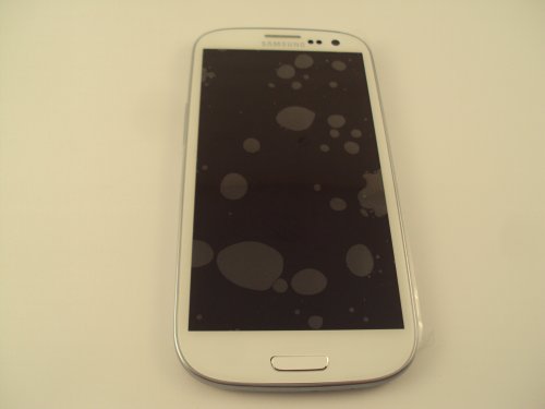 Buy OEM Samsung Galaxy S3 lll I535 R530 Verizon LCD Digitizer Frame (Marble White)