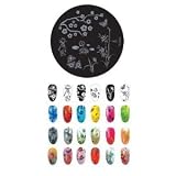 Konad Stamping Nail Art Image Plate - M66