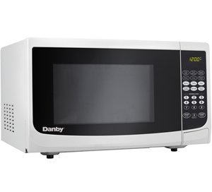 Danby DMW7700WDB 700w Microwave 0.7cu.ft 10 Power Levels Oval Door Design