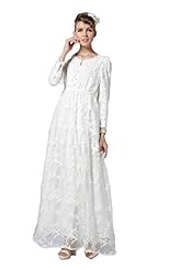 Junior Sexy  Chiffon/Polyester/Silk Long Sleeves Lace  Ball Gown Prom Dress/Maxi Dress 