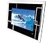 [Bundle] Premium 12.1 Digital Photo Frame in black + Memory card SD 1 GB