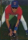Benji Gil, Texas Rangers, 1994 Bowman Autographed Card