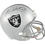 BO JACKSON OAKLAND RAIDERS SIGNED AUTOGRAPHED MINI HELMET MATCHING HOLOGRAMS NUMBERS AND COA