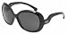 D&G Dolce & Gabbana Women's DD8063 Round Sunglasses,Black Frame/Grey Lens,one size