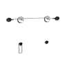PureMounts TV Wandhalterung PM-Wire-52 - Ultra flach, fest, sicher f�r Fernseher bis 132cm / 52" Zoll / VESA 400