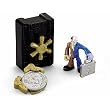 Imaginext DC Super Friends Mini Figure TwoFace with Bank Vault