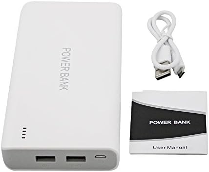 MagicBank 20000mAh External Battery Power Bank, Portable Charger Backup Pack with 2 Powerful USB 2 x1A Output and 2x 1A Input For iPhone 6s 6 Plus, iPad and Samsung Galaxy and More