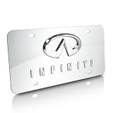 Infiniti 3d Logo Chrome Stainless Steel Auto License Plate, Official Licensed by Infiniti&node=15684181