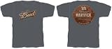 KEVIN HARVICK BUDWEISER CHAR TEE LG