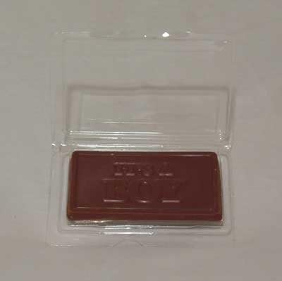 It's A Boy Chocolate Card