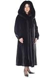 Fox Trimmed Ranch Mink Coat